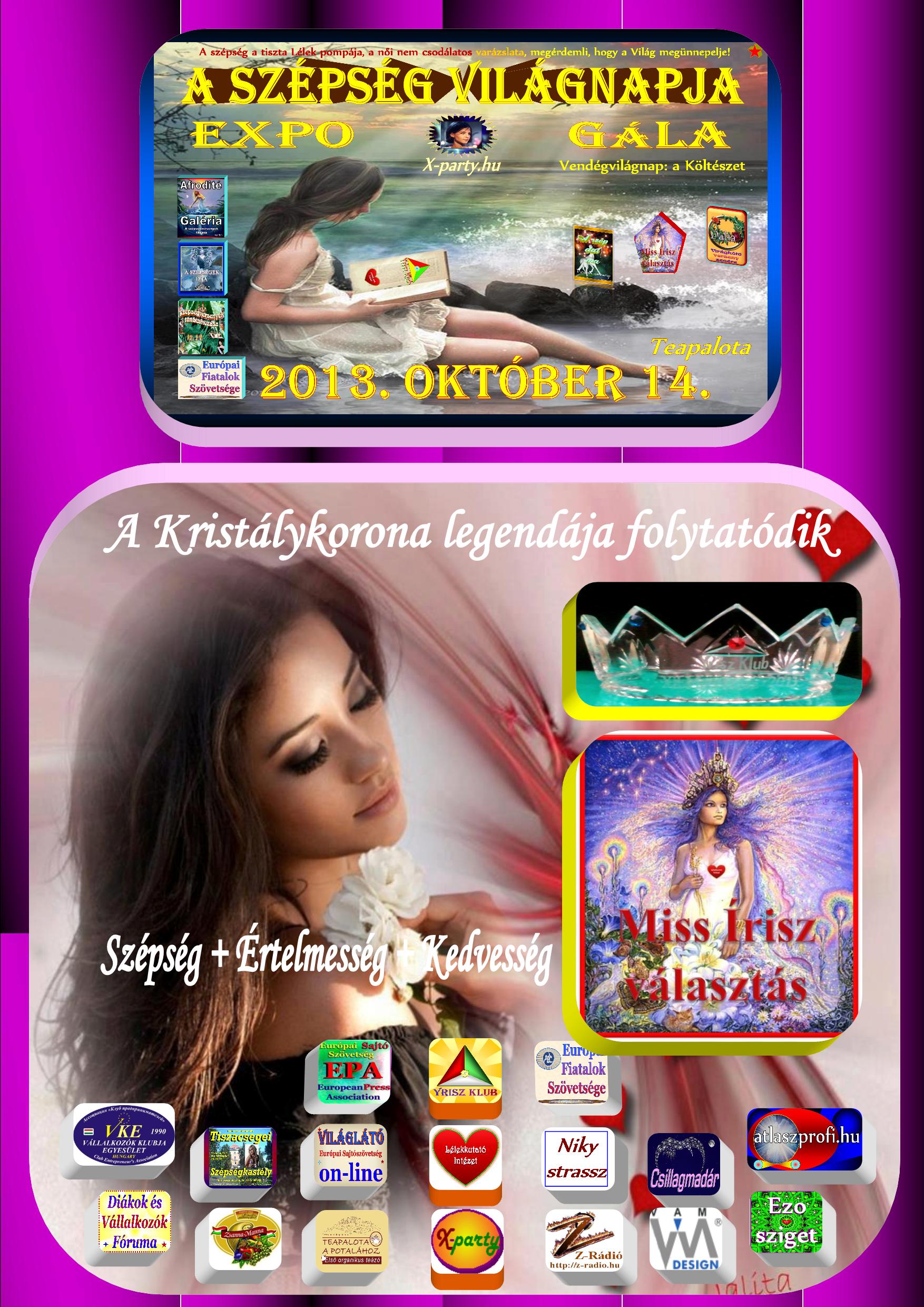 Miss &Iacute;risz v&aacute;laszt&aacute;s - 2. előd&ouml;ntő - Emese főpanője c&iacute;m&eacute;rt - 2013-07-05