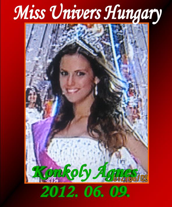 Miss Univers Hungary -2012-06-09 - Konkoly &Aacute;gi (XI. Miss &Iacute;risz)