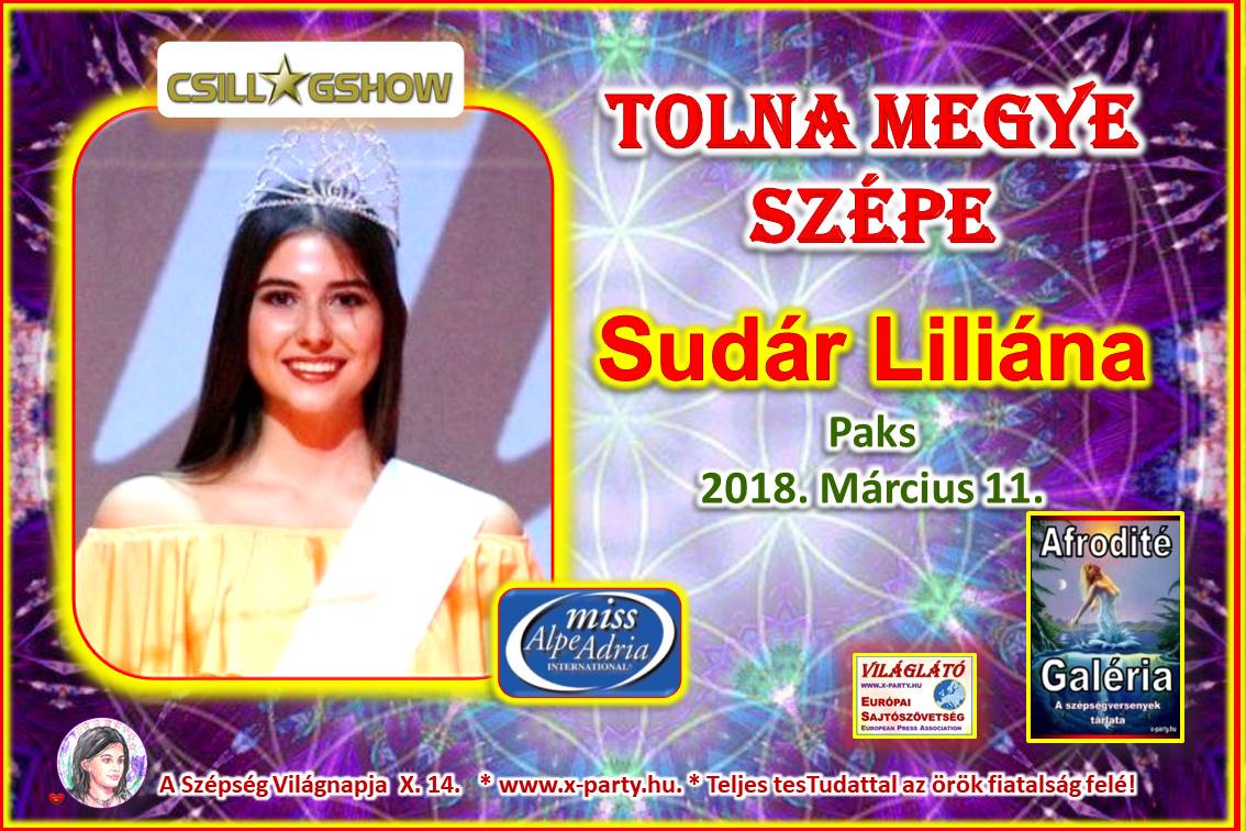 Miss Alpk Adria Magyarorsz&aacute;g Sz&eacute;pe - 2017