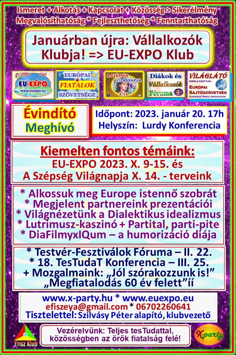 V&aacute;llalkoz&oacute;k Klubja
