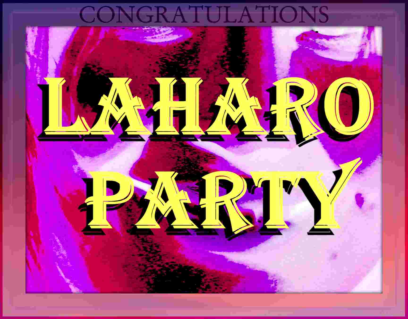 Laharo-party